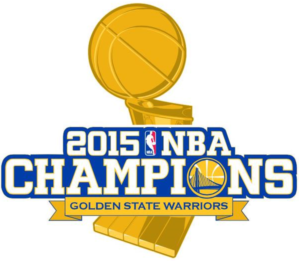 Golden State Warriors 2014-2015 Champion Logo iron on paper